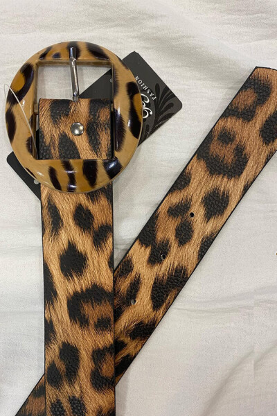 9051 Leopar Desen Kemer Leopar 