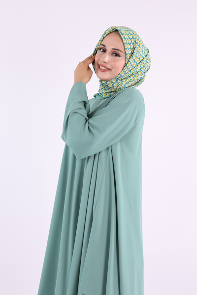 Kat Detaylı Tunik 3988 Mint - 4