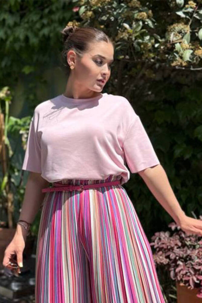 6708 T-SHIRT Pudra - 1