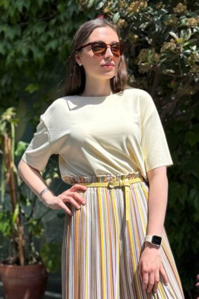 6708 T-SHIRT Sarı - 1