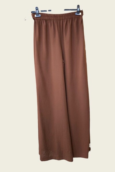 Taş İşleme Detaylı Pantolonlu Tunik Takım 8464 Kahverengi - 4