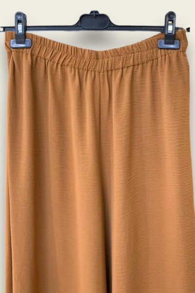 Taş İşleme Detaylı Pantolonlu Tunik Takım 8464 Taba - 3